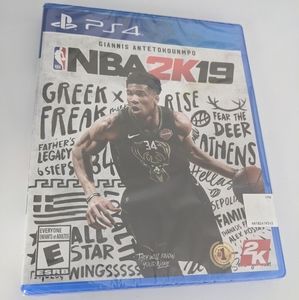 Playstation PS4 NBA2K19 game/disc
